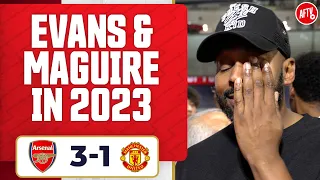 Arsenal 3-1 Man United | You Can't Play Evans & Maguire In 2023! (Flex)