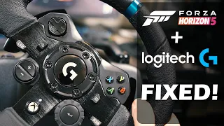 Fix Forza Horizon 5 Logitech G923 Steering Wheel and Shifter