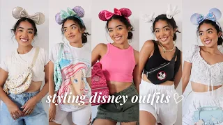 Styling Outfits For My DISNEY TRIP! (pack with me)