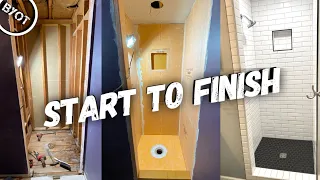 small BATHROOM MAKEOVER // START TO FINISH (Part 1 of 2)