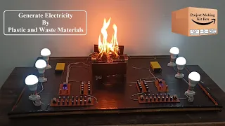 Free Energy Generator Project  | Generate Electricity by Plastic | Inspire Award Project