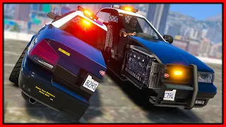 I Cut Cop Car in Half and Trolled Players in GTA 5 RP