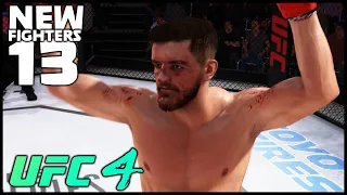 UFC 4! - Using NEW Fighters! - Edmen Shahbazyan! (vs Derek Brunson)