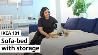 IKEA 101: Sofa-bed with storage