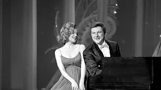 Liberace at The Hollywood Palace Show * with Shani Wallis (1965)