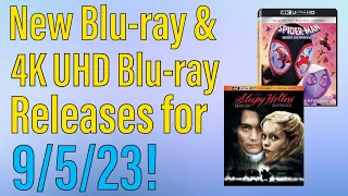 New Blu-ray & 4K UHD Blu-ray Releases for September 5th, 2023!