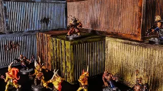 Shipping Containers - Scratch Built for Kill Team, Warhammer 40k, or Gaslands