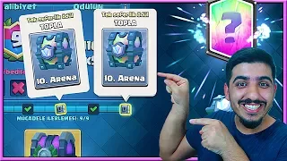 TEK HESAPTA BEDAVA 2 EFSANEVİ SANDIK AÇILIŞI! - Clash Royale 2'ye 2 Mücadelesi