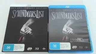 Schindler's List Blu-Ray Unboxing