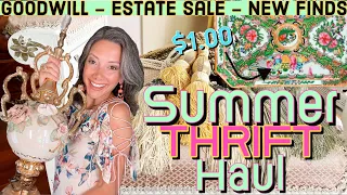 Thrift Haul - Goodwill - Garage Sale - Estate Sale Shopping Haul