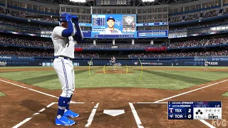 MLB The Show 23 - Texas Rangers vs Toronto Blue Jays - Gameplay (PS5 UHD) [4K60FPS]