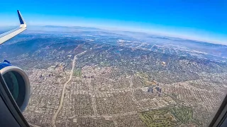 BEAUTIFUL CLEAR DAY LANDING IN LOS ANGELES ON THE DELTA A321NEO!!!! - W/ ATC AUDIO