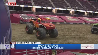 Monster Jam 2024 roars into Rocket Mortgage Fieldhouse