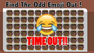 HOW GOOD ARE YOUR EYES #6 l Find The Odd Emoji Out l Emoji Puzzle Quiz