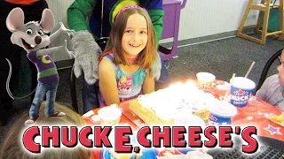 Chuck E. Cheese Birthday Party - Madison Turns 7