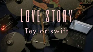 Love Story - Taylor swift drum cover by bachtyar