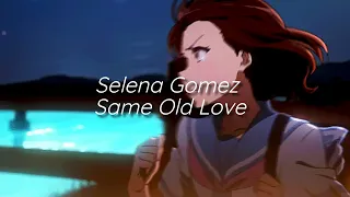 Selena Gomez - Same Old Love ||slowed + reverb||