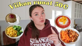 VIIKON RUOAT PIENELLÄ BUDJETILLA ✨ Reilusti ruokaa 💪🏻