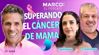 Superando el Cáncer de Mama.  @veronicatoussaint9198 , Dr. Gerardo Castorena y  Marco Antonio Regil.
