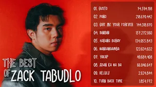 Zack Tabudlo Updated Spotify Playlist 2023 - Collection of million-view songs on spotify