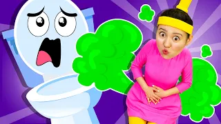 Poo Poo Song💩 | Colorful Poo Poo 🌈 + More Babanana Kids Songs