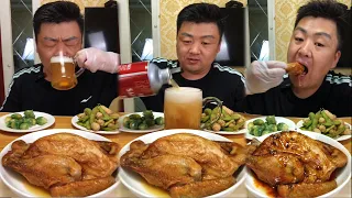 ASMR# Xiaofeng Eating delicious Food 🐔 yummy  Drink And Chicken Mukbang Show