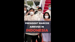 Marcos arrives in Indonesia for state visit