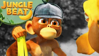 The Case of the Missing Bananas | Banana Noir | Jungle Beat: Munki & Trunk | Kids Animation 2023