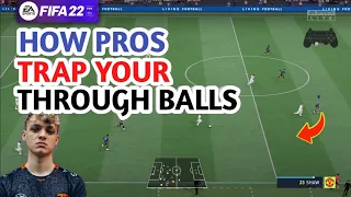 #simple but effective tutorial - How to defend through balls like pros @deepresearcherFC