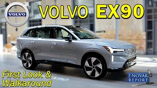 Volvo EX90 Electric SUV| First Look and Walkaround
