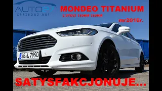 #AUTO27 - SPRZEDANY- TEST - Ford Mondeo  TITANIUM. 2015r.