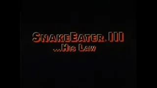 SNAKE EATER III: HIS LAW - (1992) Video Trailer