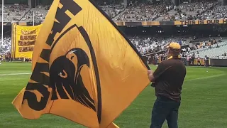 Hawthorn Hawks vs North Melbourne Kangaroos Entrances | 20 March 2022