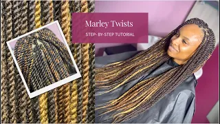 Marley Twists | Step-by-Step | ONLY DETAILED TUTORIAL YOU’LL EVER NEED