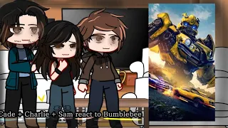 Cade + Sam + Charlie react to Bumblebee/🇧🇷🇺🇲🇪🇦🇷🇺/Nirimi_Kun