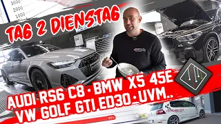 Dienstag | Audi RS6 C8 - BMW X5 45e - VW Golf GTI ED30 - Mercedes AMG C43 uvm... | mcchip-dkr