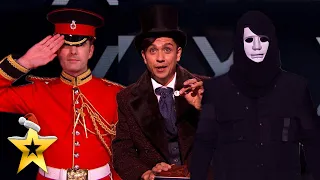 THREE of our BEST Magicians come together for spellbinding performance! | BGT: Xmas