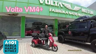 A 101 de satılan Volta vm4+  çekmeköy volta motorda inceledik