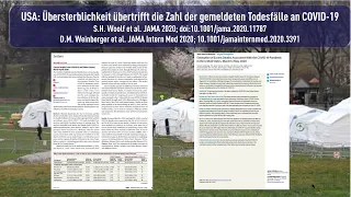 USA: Übersterblichkeit übertrifft die Zahl der gemeldeten Todesfälle an COVID-19