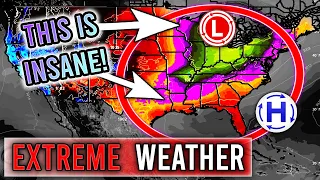 MAJOR Cold Front to stall out Causing HUGE Impacts, Severe Weather, Flooding -Direct Weather Channel