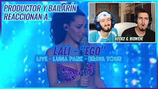 Lali - Ego (Brava Tour En Vivo en el Luna Park) | 🌟 Reacción Productor y Bailarín 🌟 | #NeckeYBisweik