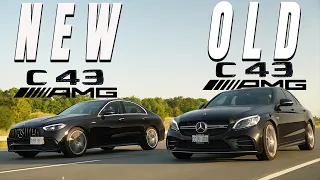 Drag Race And Comparison. New Mercedes C43 W206 vs Old Mercedes C43 W205. Worth the upgrade?