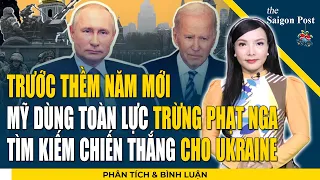 Liên minh tình thâm MỸ-UKRAINE!Washington tung đòn hiểm, Putin đối mặt kịch bản phất cờ trắng cận kề