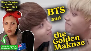 BTS Looking Out for Their Maknae - Rise of Bangtan Chapter 13 - Movie HMUA Reacts