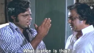 Ambarish Angry On Ashok's Letter To His Father | Ranganayaki Kannada Movie Scene