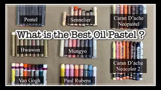 All You Need to Know before Buying Oil Pastels !!