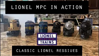 Classic Lionel Trains from the mpc era in action!