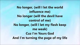 No Longer (lyrics)-Jonathan McReynolds