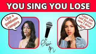 Try Not To Sing Challenge ❌🎤 | Olivia Rodrigo Songs | Can You Resist Singing? [⚠️Livies Won't Win]