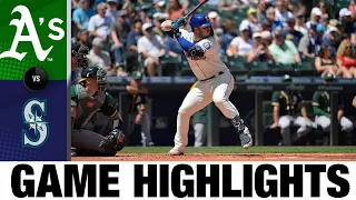 Athletics vs. Mariners Highlights (7/25/21) | MLB Highlights